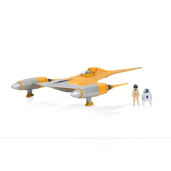 Star Wars Anakin's Naboo N-1 Starfighter Micro Galaxy Squadron Set 🆕 NIB - Picture 4 of 4